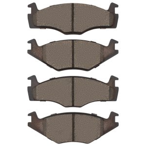 Volkswagen Derby Brake Pads - Front - DFC - 5000 Advanced Low Metallic - `84-`05