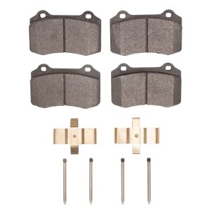 Dodge Viper Brake Pads - Front - DFC - 5000 Advanced Low Metallic - `92-`02