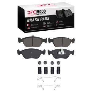 Volvo V70 Brake Pads - Front - DFC - 5000 Advanced Low Metallic - `93-`00