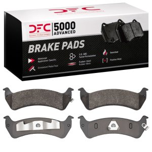 Ford Explorer Sport Brake Pads - Rear - DFC - 5000 Advanced Semi Met - `93-`05