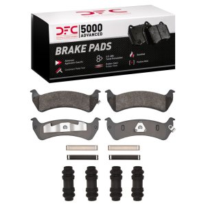 Ford Explorer Sport Brake Pads - Rear - DFC - 5000 Advanced Semi Metallic - `93-`05