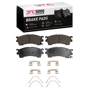 Mazda Protege Brake Pads - Front - DFC - 5000 Advanced Ceramic - `98-`03