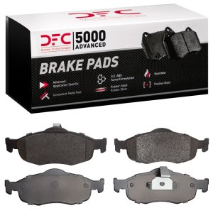 Ford Contour Brake Pads - Front - DFC - 5000 Advanced Low Metallic - `95-`04