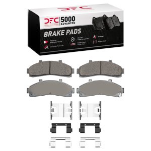 Ford Explorer Brake Pads - Front - DFC - 5000 Advanced Semi Metallic - `95-`02