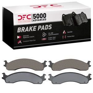 Ford E-Super Duty Brake Pads - Front - DFC - 5000 Advanced Semi Metallic - `95-`07