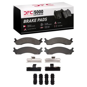 Dodge Ram 2500 Van Brake Pads - Front - DFC - 5000 Advanced Semi Metallic - `98-`03