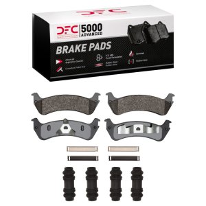 Ford Explorer Brake Pads - Rear - DFC - 5000 Advanced Semi Metallic - `95-`02