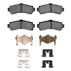 Nissan Lucino Brake Pads - Rear - DFC - 5000 Advanced Ceramic - `95-`00