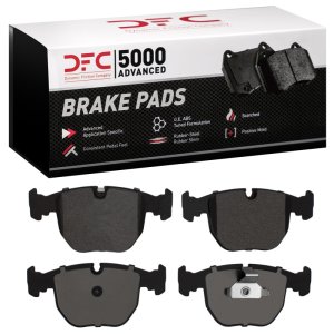 BMW X5 Brake Pads - Front - DFC - 5000 Advanced Low Metallic - `95-`06