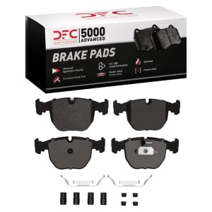 BMW X5 Brake Pads - Front - DFC - 5000 Advanced Low Metallic - `95-`06