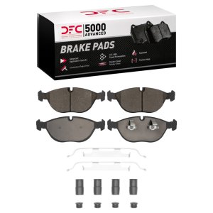 Audi TT Brake Pads - Front - DFC - 5000 Advanced Low Metallic - `95-`06