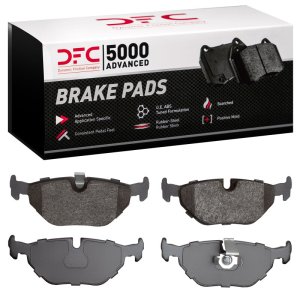 BMW 530i Brake Pads - Rear - DFC - 5000 Advanced Low Metallic - `96-`03