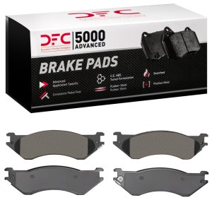 Dodge Ram 1500 Van Brake Pads - Front - DFC - 5000 Advanced Semi Metallic - `97-`04