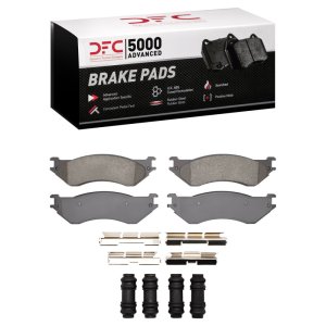 Dodge Ram 1500 Van Brake Pads - Front - DFC - 5000 Advanced Semi Metallic - 2003