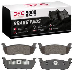 Ford Expedition Brake Pads - Rear - DFC - 5000 Advanced Semi Metallic - `97-`11