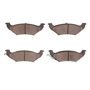 Chrysler Town & Country Brake Pads - Rear - DFC - 5000 Advanced Semi Metallic - `97-`00