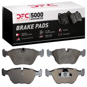 BMW 525I Brake Pads - Front - DFC - 5000 Advanced Low Metallic - `96-`03