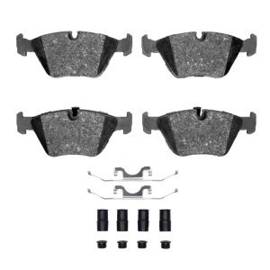 BMW 528i Brake Pads - Front - DFC - 5000 Advanced Low Metallic - `96-`03