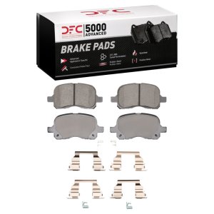 Chevrolet Prizm Brake Pads - Front - DFC - 5000 Advanced Ceramic - `98-`02