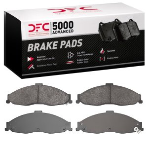 Chevrolet Camaro Brake Pads - Front - DFC - 5000 Advanced Semi Met - `98-`02