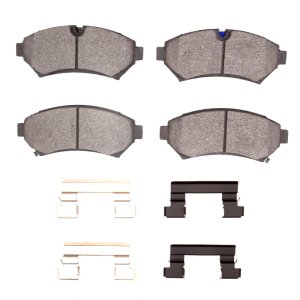 Cadillac Seville Brake Pads - Front - DFC - 5000 Advanced Semi Metallic - `98-`03