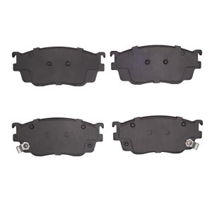 Mazda 626 Brake Pads - Front - DFC - 5000 Advanced Semi Metallic - `98-`03