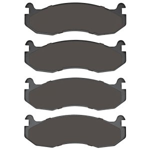 Hummer H1 Brake Pads - Front - DFC - 5000 Advanced Semi Metallic - `96-`06