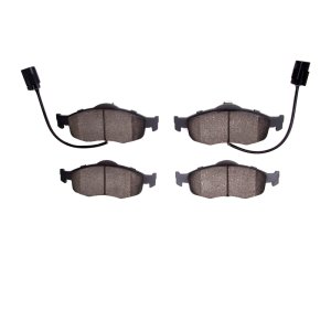 Ford Contour Brake Pads - Front - DFC - 5000 Advanced Low Metallic - `98-`04