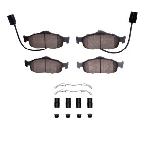 Ford Contour Brake Pads - Front - DFC - 5000 Advanced Low Metallic - `98-`04