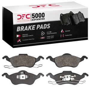 Ford Focus Brake Pads - Front - DFC - 5000 Advanced Semi Met - `00-`04