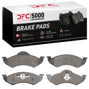 Dodge Dakota Brake Pads - Front - DFC - 5000 Advanced Semi Metallic - `00-`02