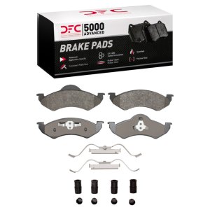 Dodge Dakota Brake Pads - Front - DFC - 5000 Advanced Semi Metallic - `00-`02
