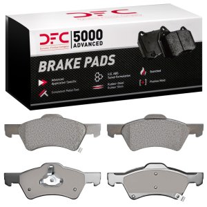 Chrysler Town & Country Brake Pads - Front - DFC - 5000 Advanced Semi Metallic - `01-`07