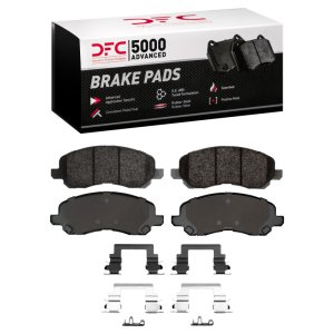 Chrysler Sebring Brake Pads - Front - DFC - 5000 Advanced Ceramic - `00-`25