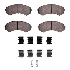 Honda Passport Brake Pads - Front - DFC - Advanced Ceramic - `00-`11
