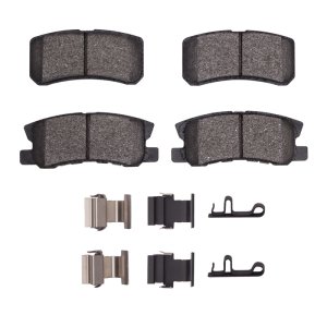 Chrysler 200 Brake Pads - Rear - DFC - 5000 Advanced Ceramic - `00-`17