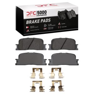 Toyota Highlander Brake Pads - Rear - DFC - 5000 Advanced Ceramic - `01-`03