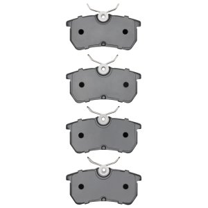Ford Focus Brake Pads - Rear - DFC - 5000 Advanced Low Metallic - `01-`19