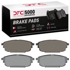 Mazda Protege Brake Pads - Rear - DFC - 5000 Advanced Ceramic - `01-`03