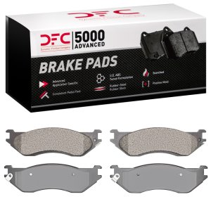 Dodge Ram 1500 Brake Pads - Front - DFC - 5000 Advanced Semi Metallic - `02-`06