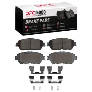 Toyota Tacoma Brake Pads - Front - DFC - 5000 Advanced Ceramic - `05-`15