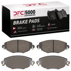 Ford Mondeo Brake Pads - Front - DFC - 5000 Advanced Low Metallic - `01-`08