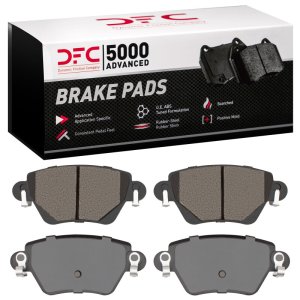 Ford Mondeo Brake Pads - Rear - DFC - 5000 Advanced Low Metallic - `01-`04