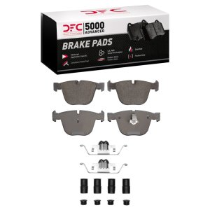 BMW X5 Brake Pads - Rear - DFC - 5000 Advanced Low Metallic - `10-`19