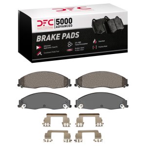 Cadillac CTS Brake Pads - Front - DFC - 5000 Advanced Semi Metallic - `03-`08