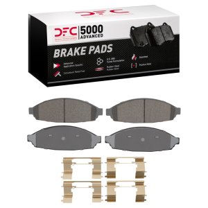 Ford Crown Victoria Brake Pads - Front - DFC - 5000 Advanced Ceramic - `03-`11