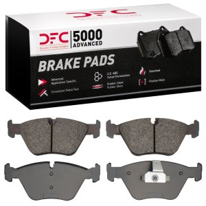 BMW X3 Brake Pads - Front - DFC - 5000 Advanced Low Metallic - `04-`10