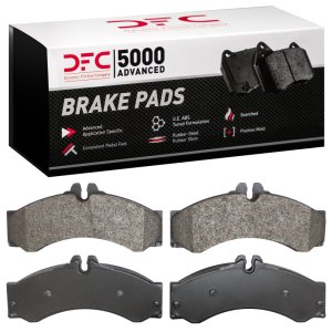 Dodge Sprinter 2500 Brake Pads - Front + Rear - DFC - 5000 Advanced Semi Metallic - `02-`06