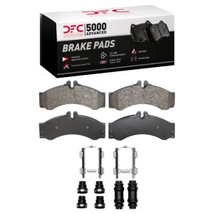 Dodge Sprinter 3500 Brake Pads - Front + Rear - DFC - 5000 Advanced Semi Metal - `02-`06