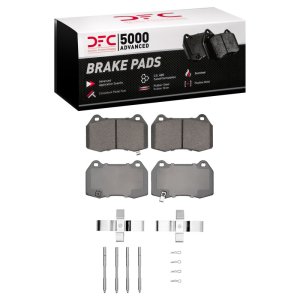 Nissan Sentra Brake Pads - Front - DFC - 5000 Advanced Low Metallic - `04-`06